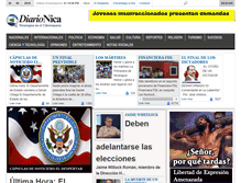 Tablet Screenshot of diarionica.com